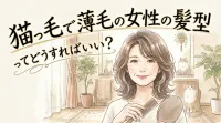 猫っ毛で薄毛の女性の髪型ってどうすればいい？