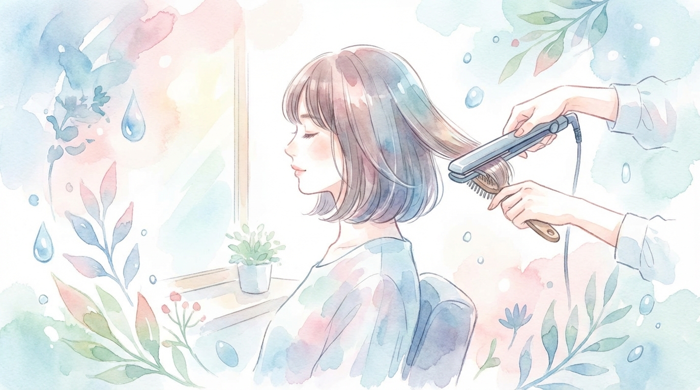 薄毛があっても縮毛矯正はできます