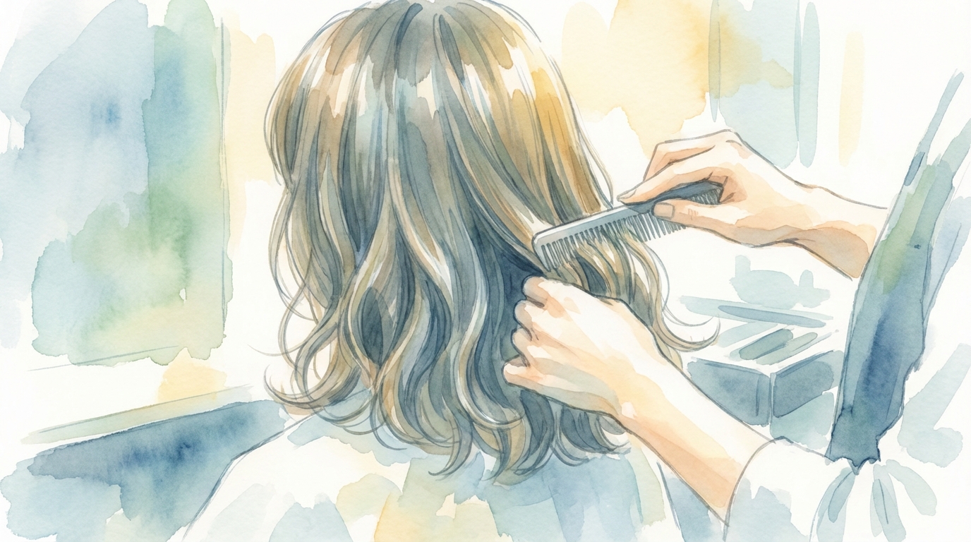 薄毛があっても縮毛矯正はできます