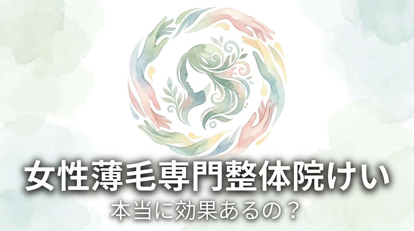 女性薄毛専門整体院けいって本当に効果あるの？