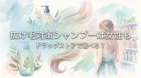 抜け毛対策シャンプーは女性もドラッグストアで選べる？