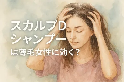 スカルプDシャンプーは薄毛女性に効く？