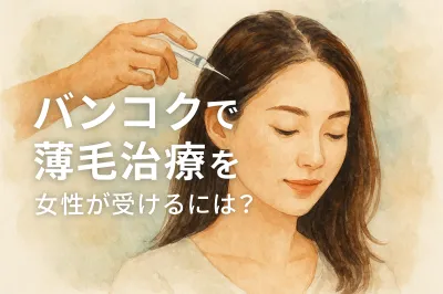 バンコクで薄毛治療を女性が受けるには？