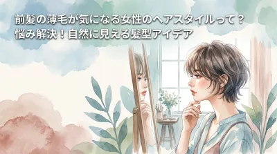 前髪の薄毛が気になる女性のヘアスタイルって？