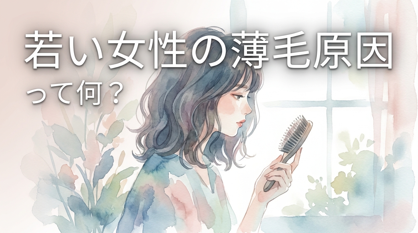 若い女性の薄毛原因って何？