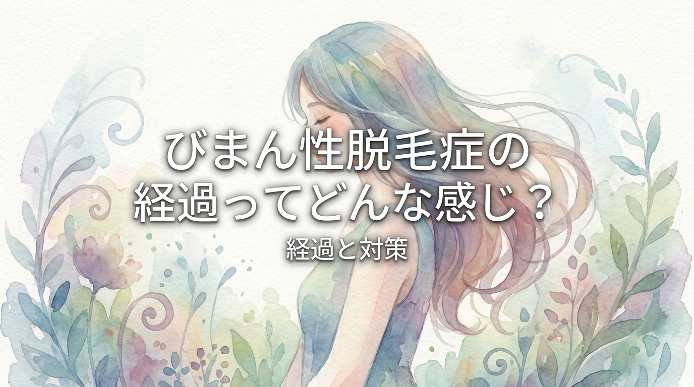びまん性脱毛症の経過ってどんな感じ?