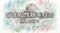 びまん性脱毛症の隠し方は？