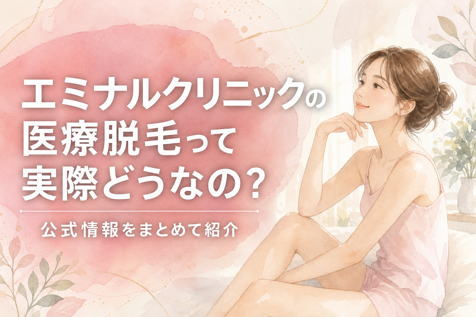 エミナルクリニックの医療脱毛って実際どうなの?公式情報をまとめて紹介