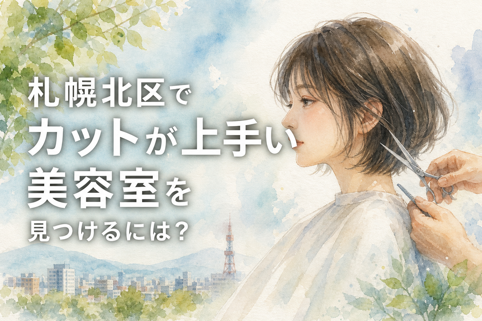 札幌北区でカットが上手い美容室を見つけるには?