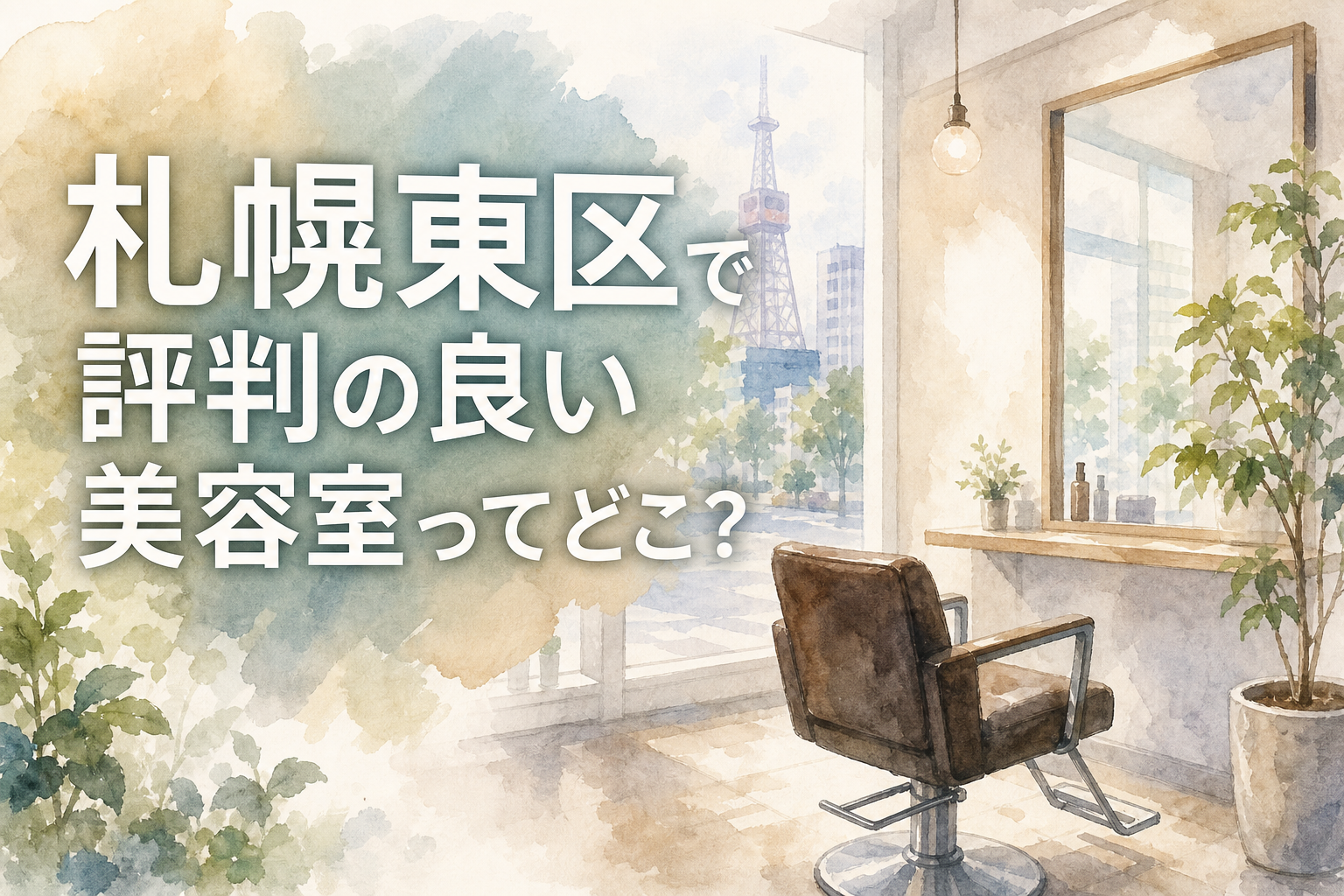 札幌東区で評判の良い美容室ってどこ？