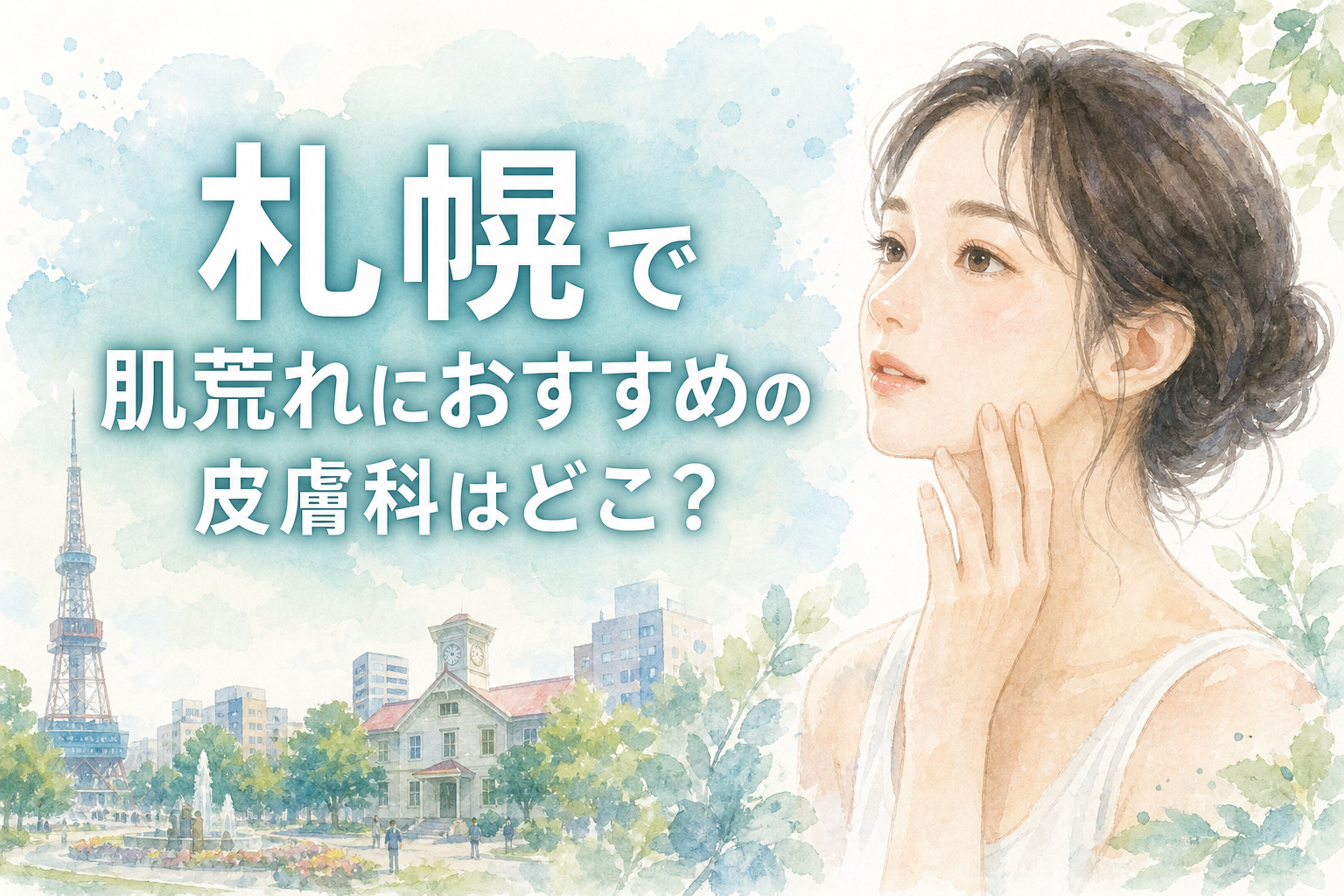 札幌で肌荒れにおすすめの皮膚科はどこ?