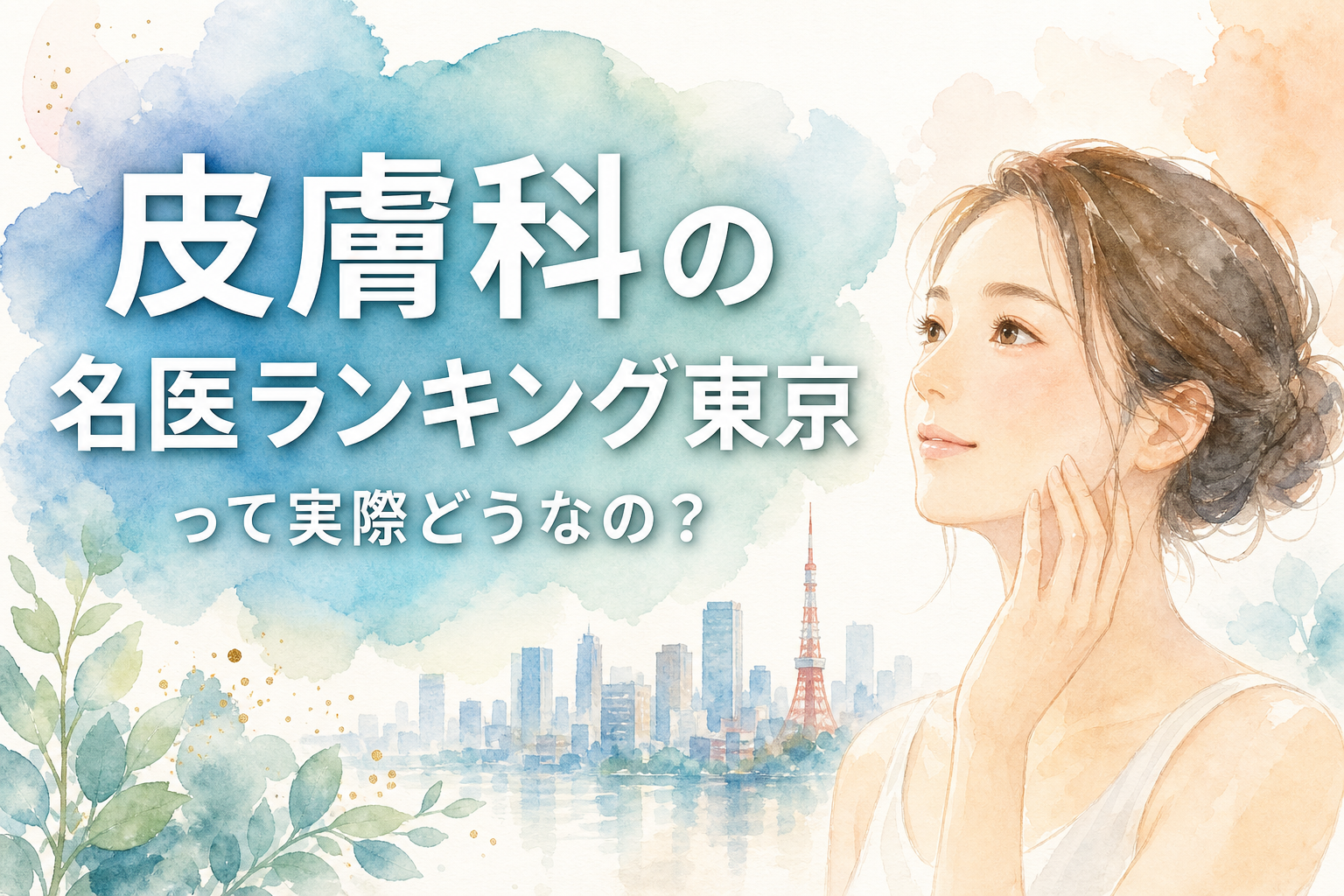 皮膚科の名医ランキング東京って実際どうなの?