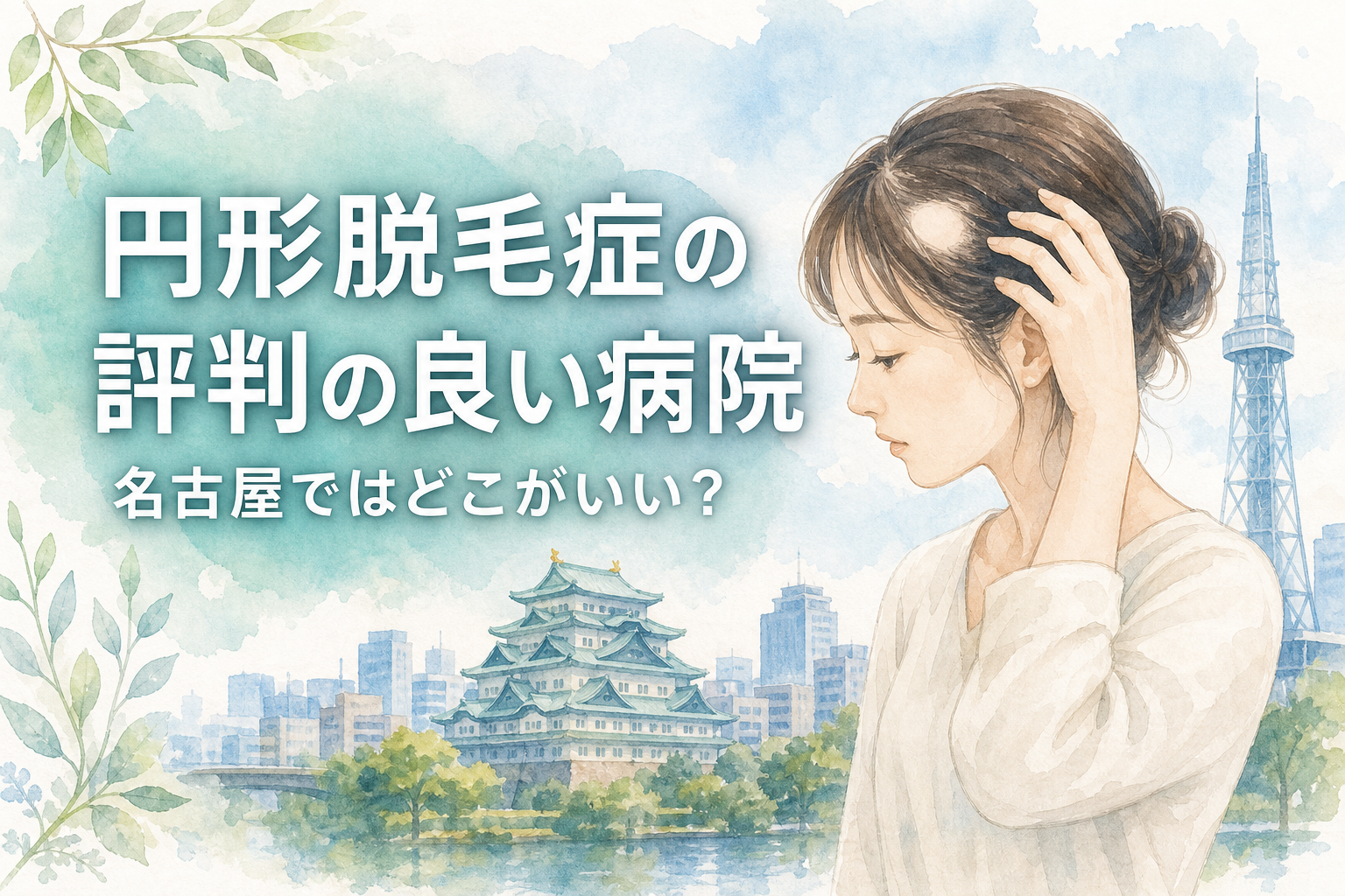 円形脱毛症の評判の良い病院、名古屋ではどこがいい？