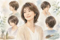 40代女性の薄毛に似合う髪型カタログってどれがいい？