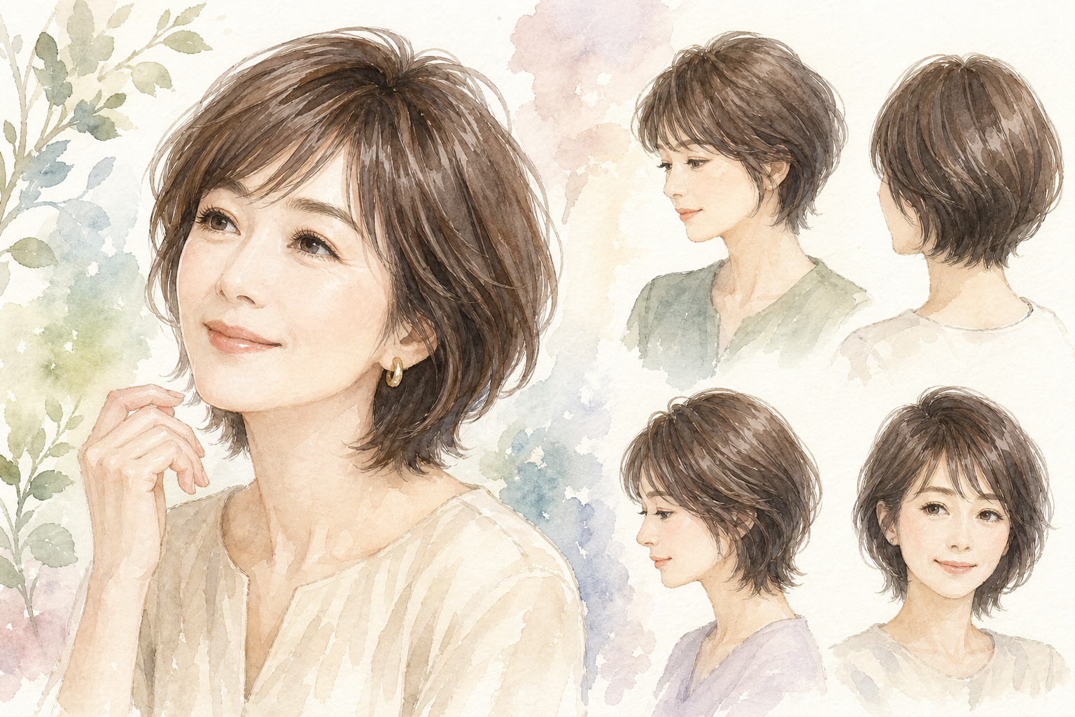40代女性の薄毛に似合う髪型って何がベスト?