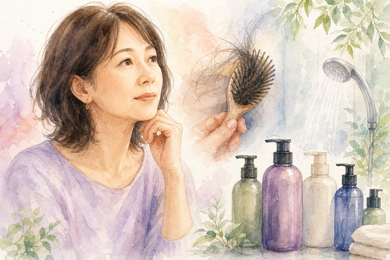 50代の抜け毛にドラッグストアのシャンプーって効果ある?