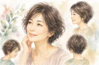 50代女性の薄毛にパーマはあり？似合う髪型を徹底解説