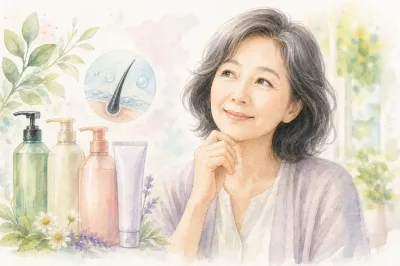 60代女性に市販シャンプーはどれが合う？