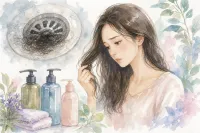 女性の抜け毛に市販シャンプーって効果ある？