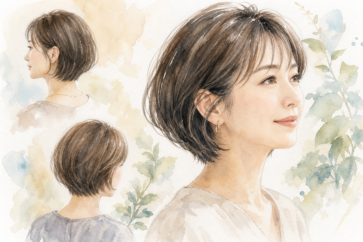 40代女性の髪型にショートボブが選ばれる理由は?