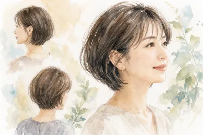 40代女性の髪型にショートボブが選ばれる理由は？