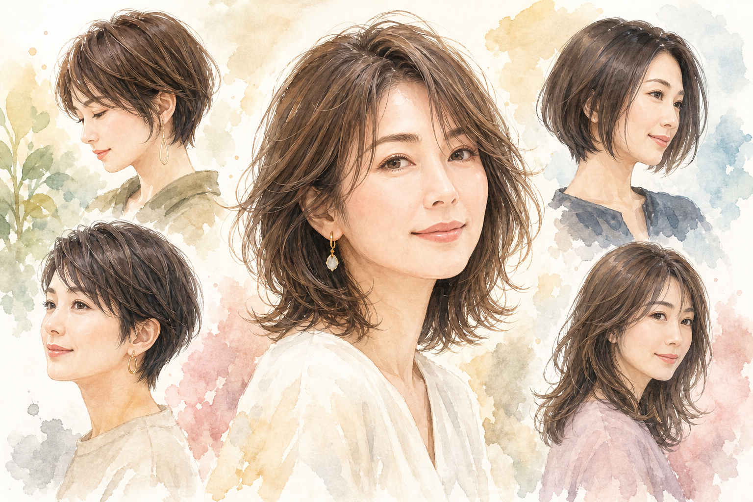 40代女性の最新ヘアスタイルって何が正解?