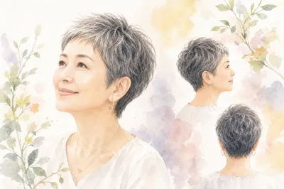 60代女性のベリーショートって似合う？