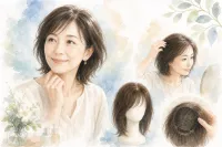 40代女性の薄毛にウィッグは使える？
