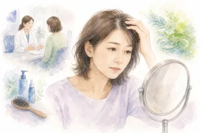 40代女性の薄毛、病院は何科に行けばいい？