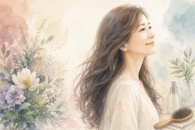 50代薄毛女性でもロングヘアは楽しめる？