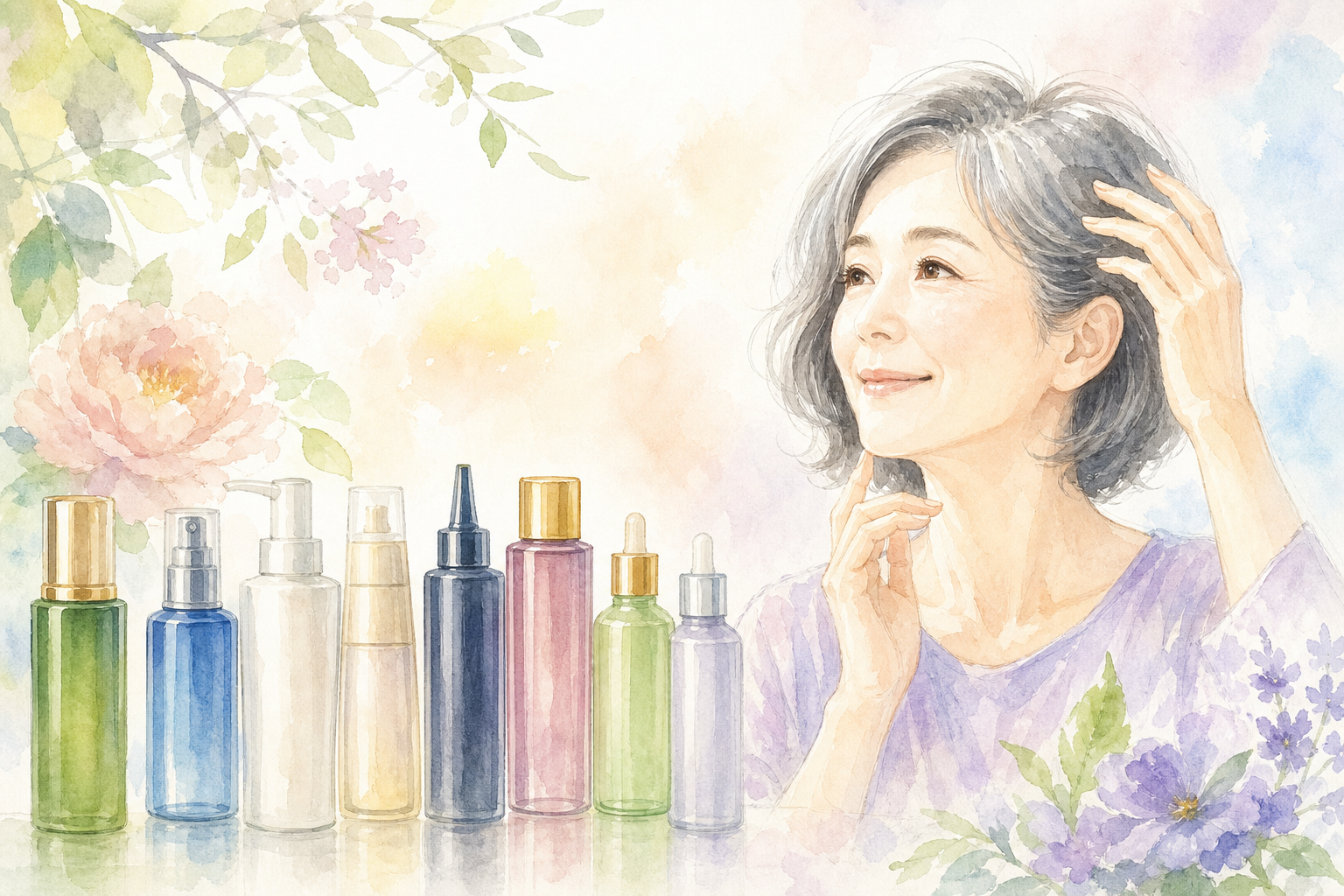 60代女性の育毛剤ランキング、どれが本当に効果的？
