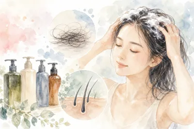 女性の抜け毛を市販シャンプーで予防できる？
