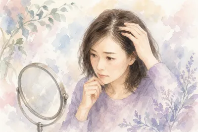 薄毛は40代女性に多いって本当？