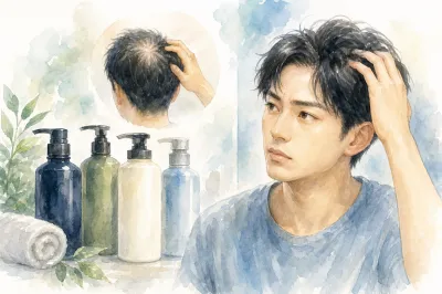 薄毛におすすめのシャンプー、男性はどれを選ぶべき？