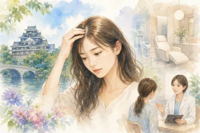岡山で女性が薄毛治療するならミュゼでできる？