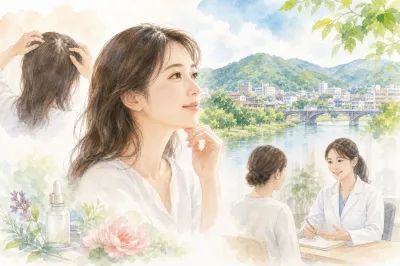 岡山で女性の薄毛治療、沼田エリアから通えるクリニックは？