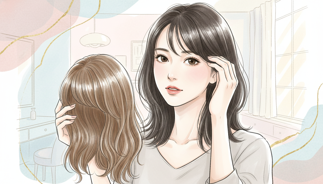 若い女性の薄毛対策にウィッグは効果的なの？
