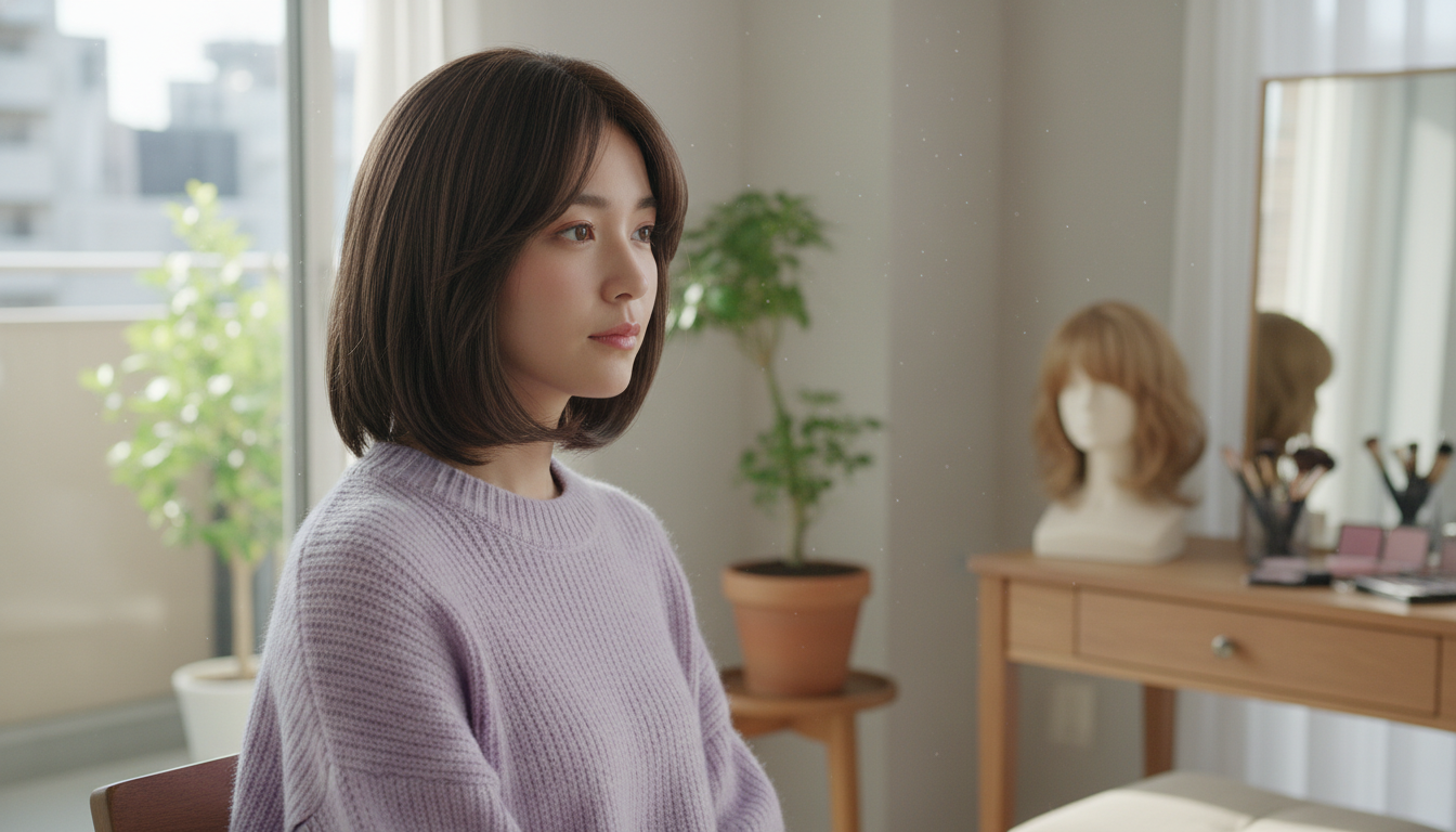 なぜウィッグが若い女性に選ばれているの？