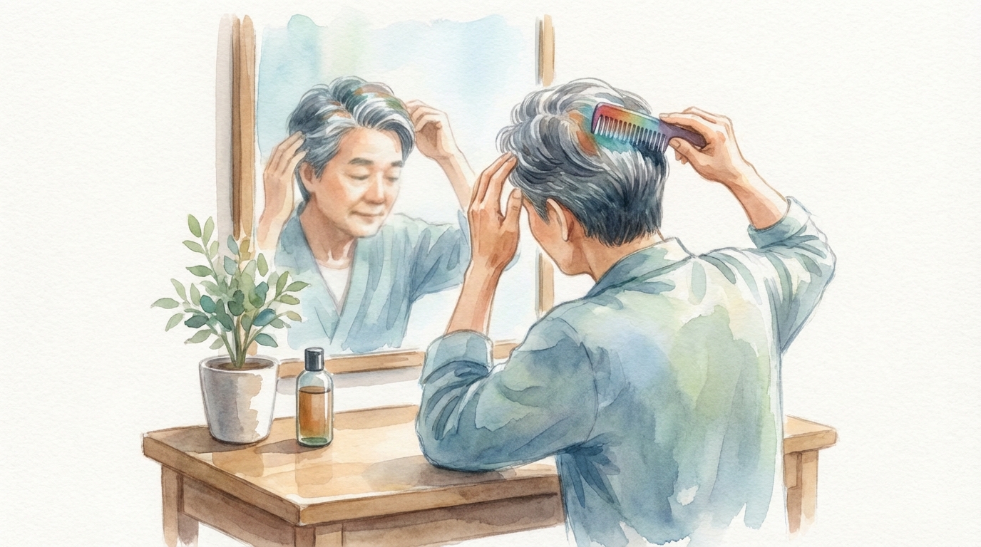 なぜAGA治療中でも白髪染めができるのか