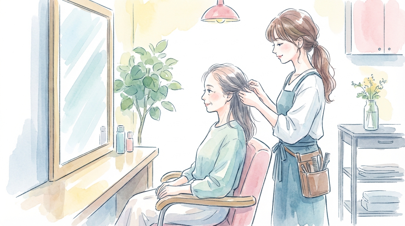東京には女性専用の薄毛対応美容室があるんです