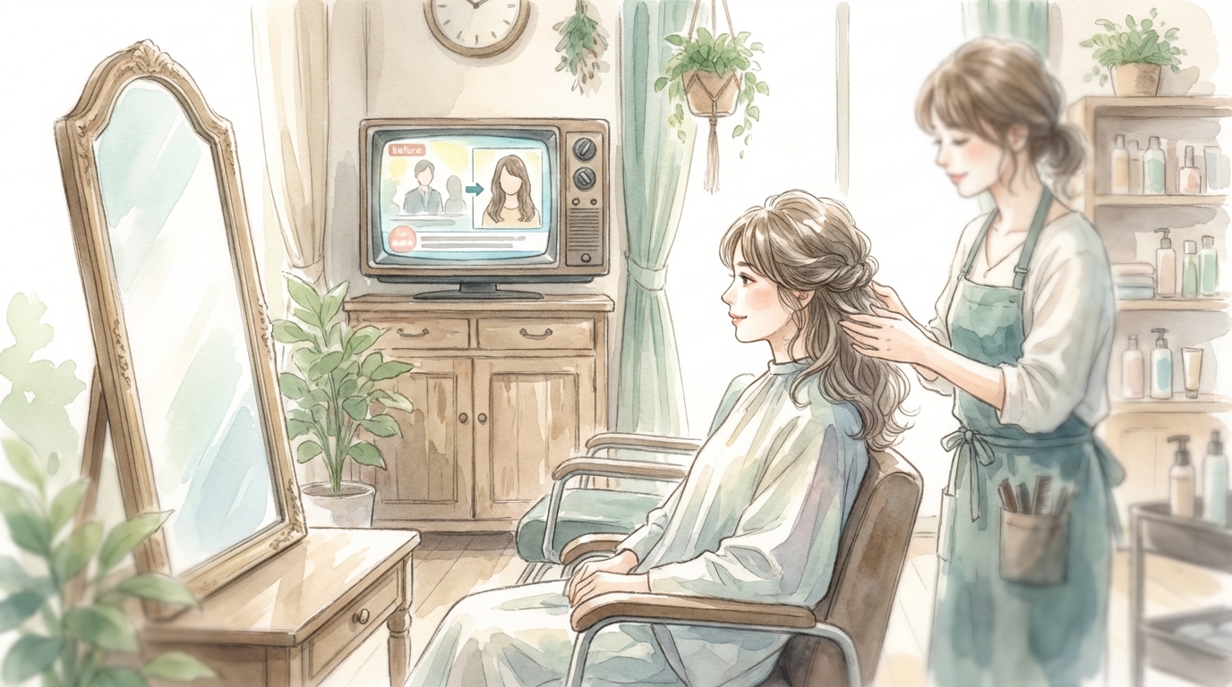 なぜテレビで女性の薄毛専門美容室が注目されているのか