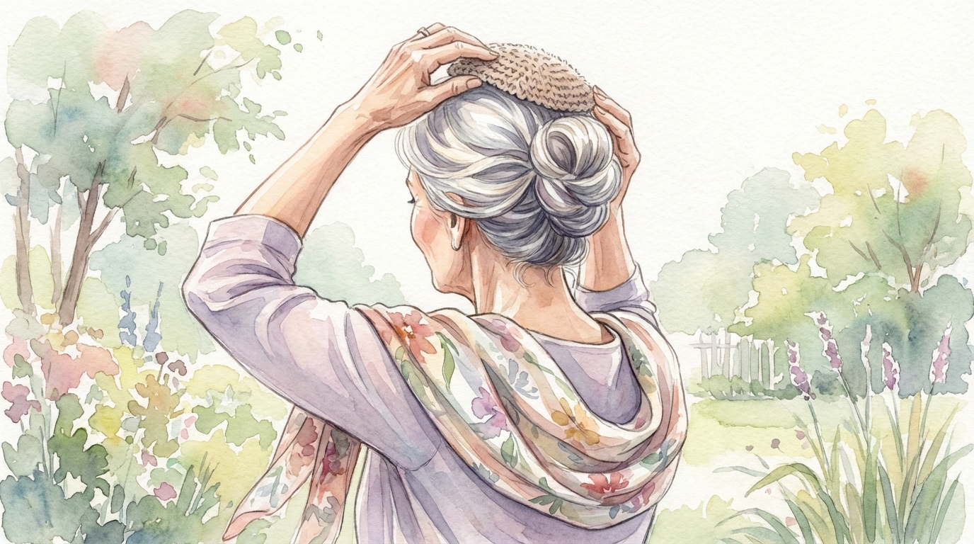 70代女性の薄毛対策には部分ウィッグがおすすめです