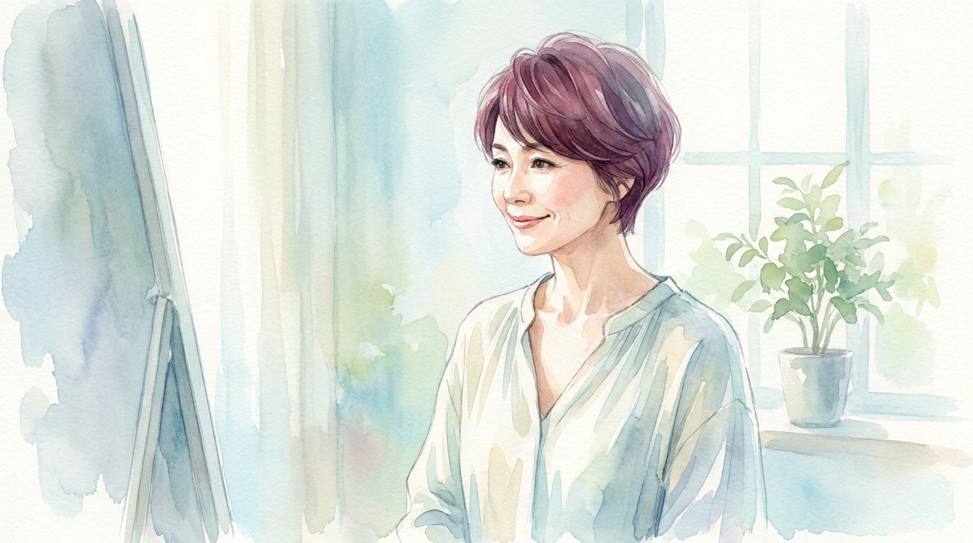50代女性の薄毛にはベリーショートが最適な選択