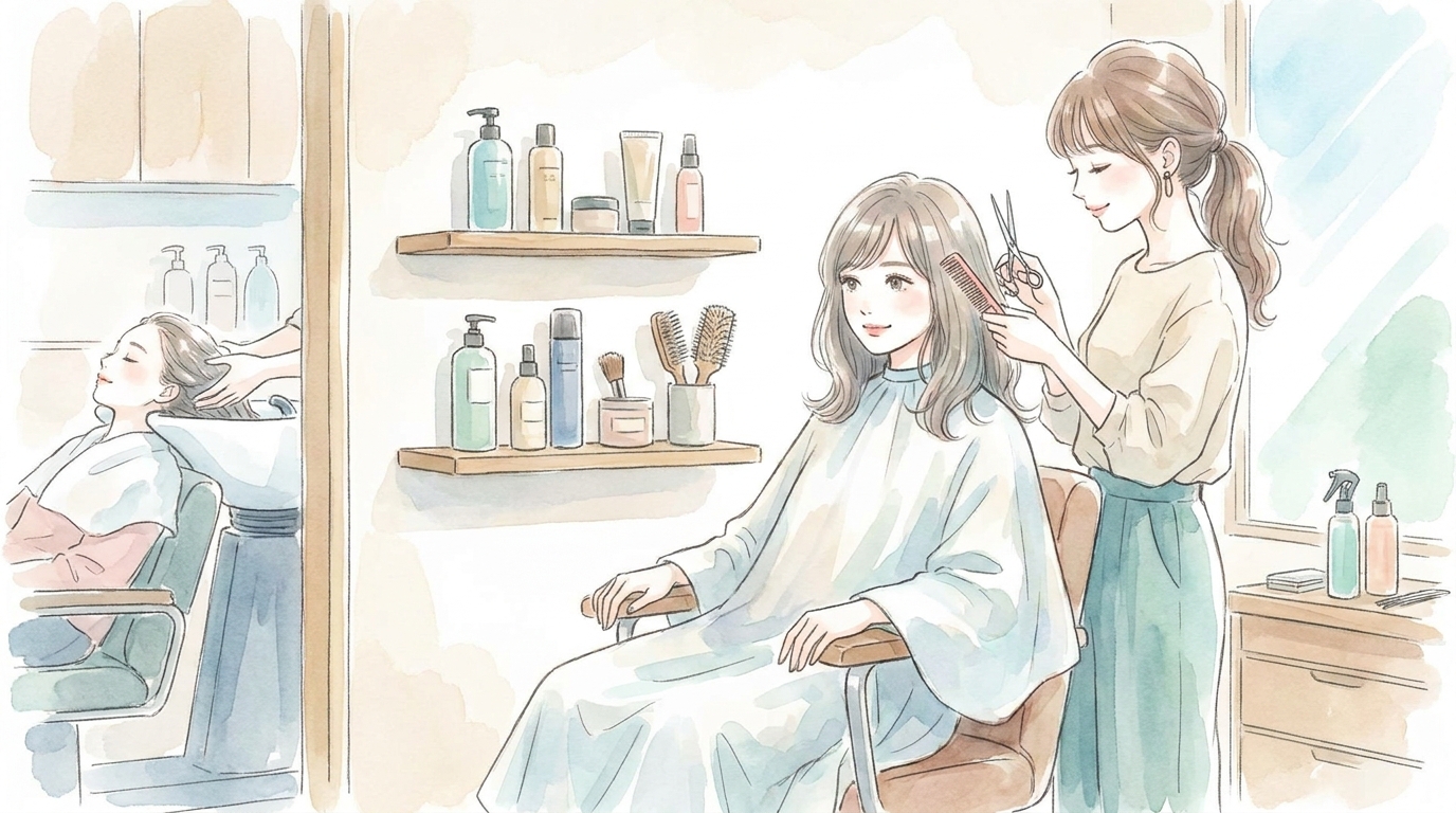 女性の薄毛カット専門店の具体的なサービス内容