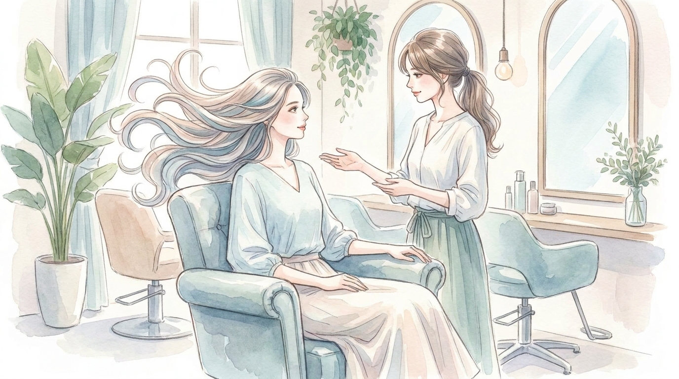 薄毛専門美容院で受けられる具体的なサービス