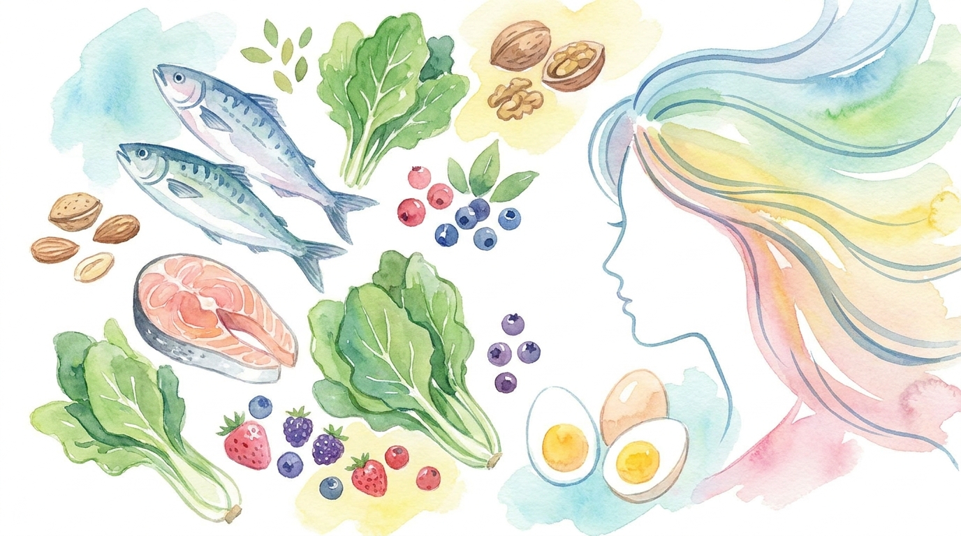 薄毛改善に効果的な食べ物の具体例