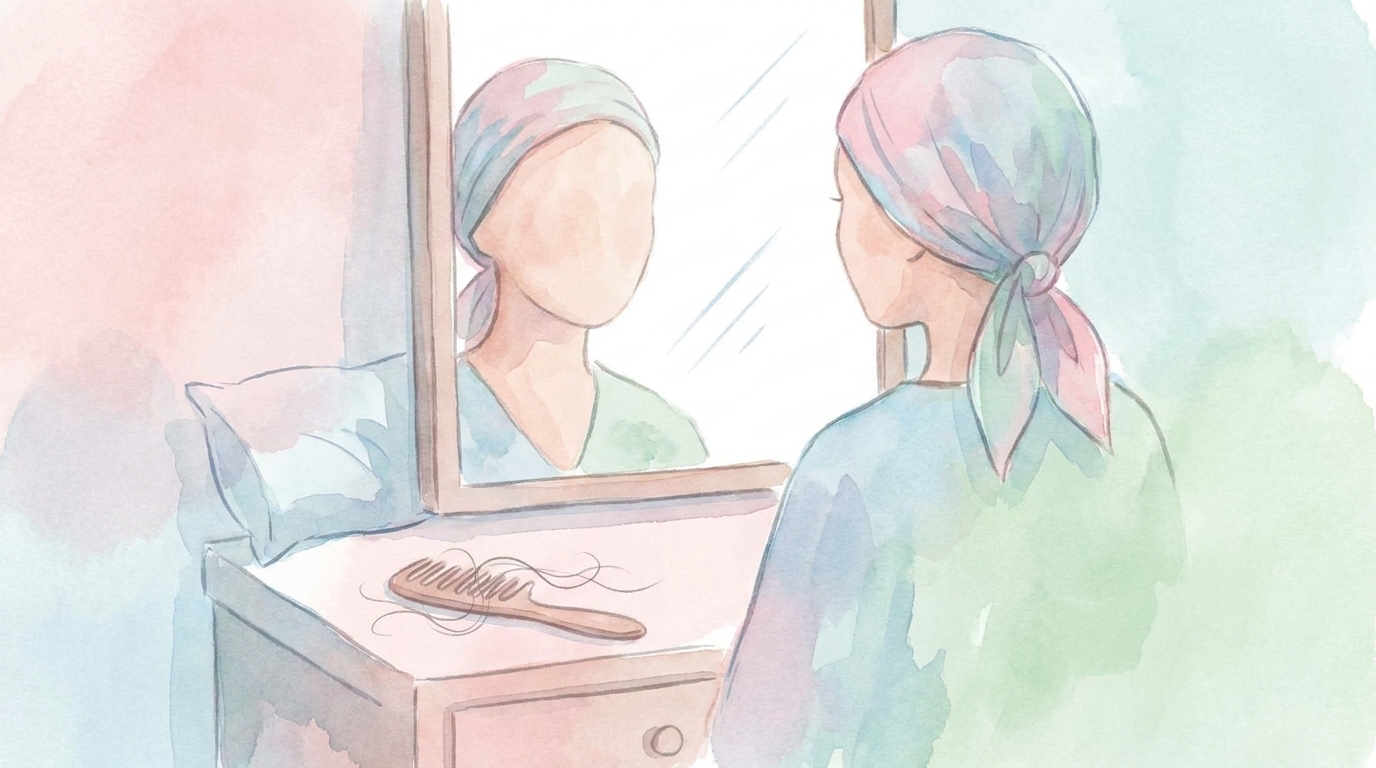 抗がん剤脱毛の抜け始めへの対処、基本はこれです