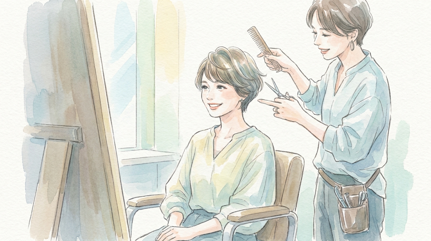 美容院でのオーダーのコツ