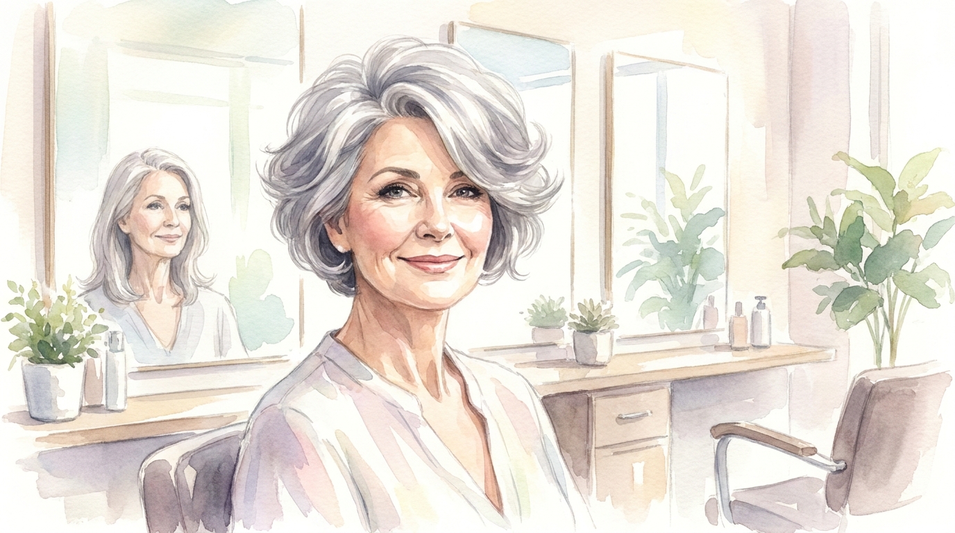 なぜ60代の薄毛にショートヘアが効果的なのか