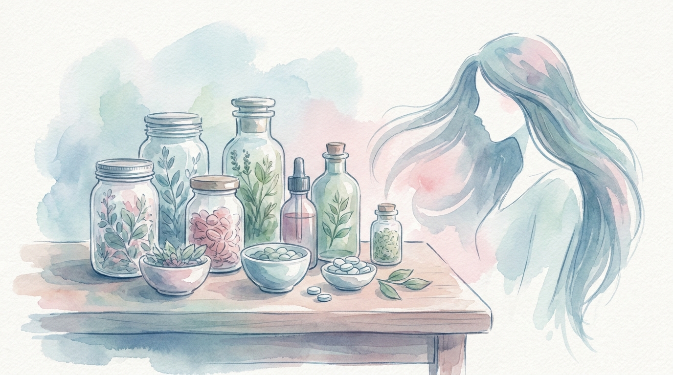 女性の薄毛に効くサプリの具体例を紹介します